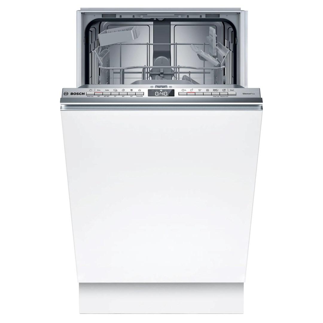 Opvaskemaskine indbygning 45 cm Bosch SPV4HKX10E billede