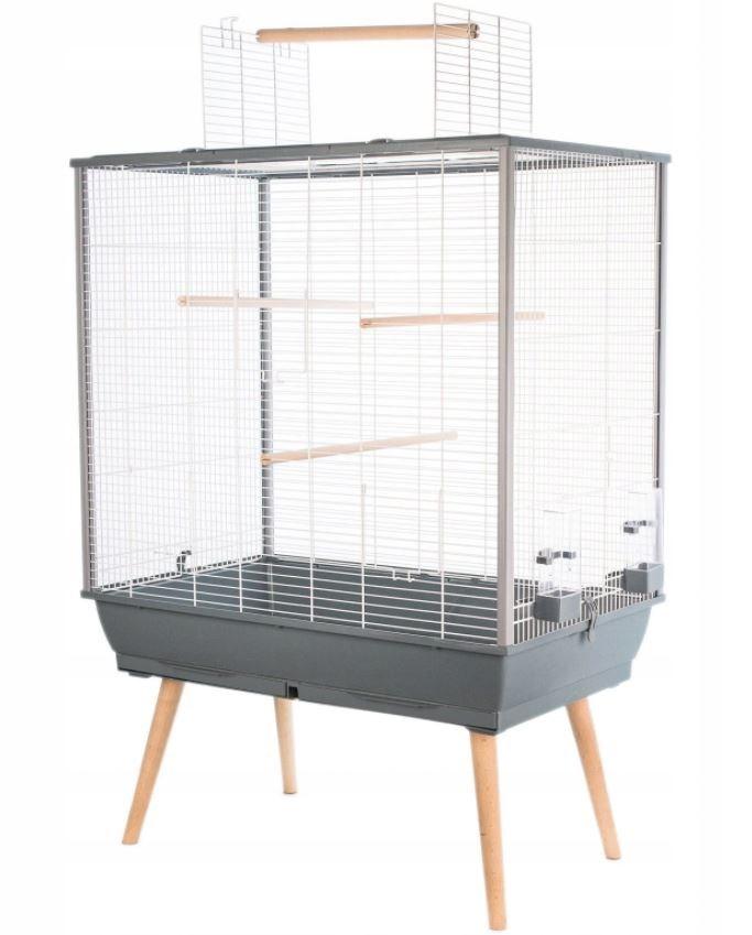 Fuglebur ZOLUX Neo Jili H80 - grå billede