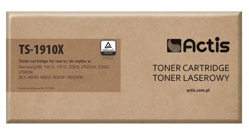 Tonerpatron Actis TS-1910X – sort, kompatibel med Samsung MLT-D1052L, standard, 2.500 sider billede