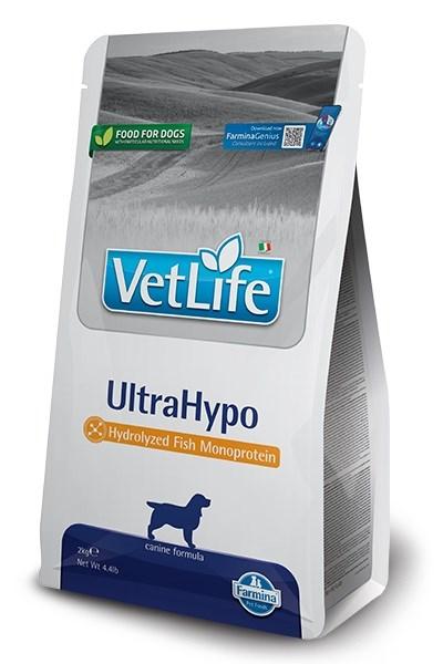 Hundefoder Farmina Vet Life UltraHypo Fisk - 2 kg billede