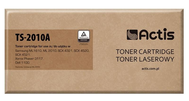 Toner til laserprinter Actis TS-2010A – sort, standard, 3.000 sider (kompatibel med Samsung ML-1610D2/ML-2010D3) billede