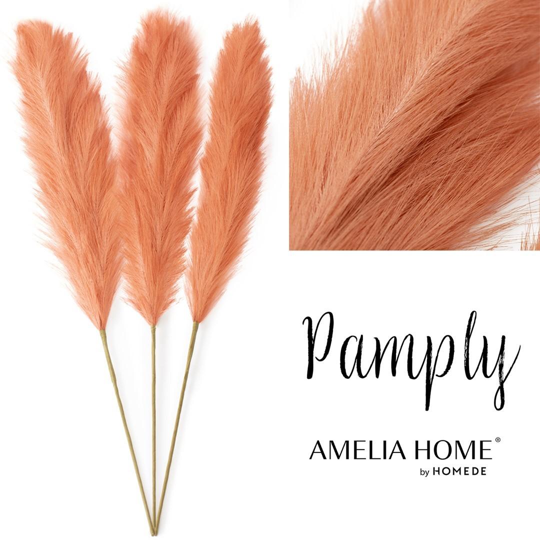 Kunstig pampasgræs Pamply - koral | AmeliaHome billede