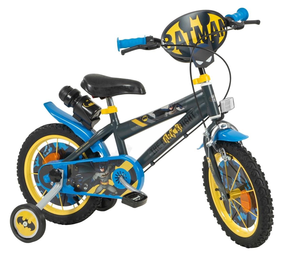 Børnecykel 14" TOIMSA Batman - med støttehjul billede