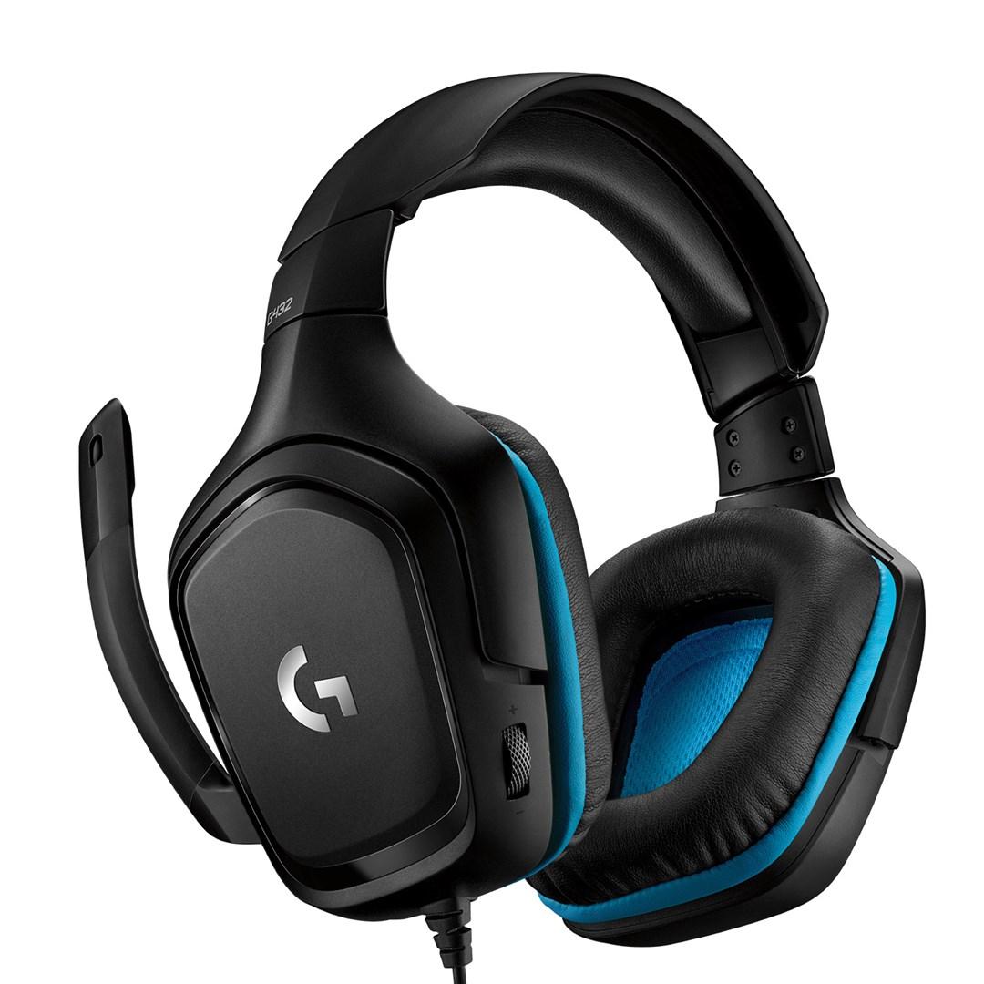 Gaming headset Logitech G G432 med DTS 7.1