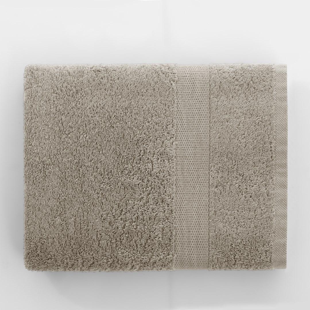 Håndklæde 70×140 cm i bomuld - beige, Marina billede