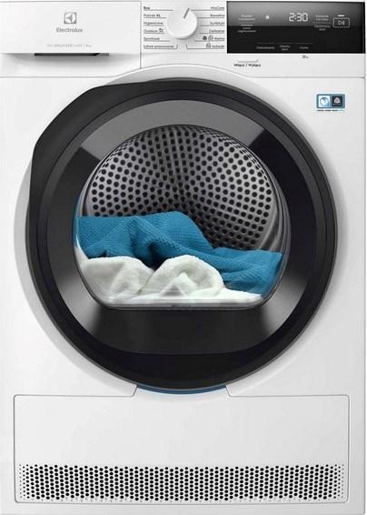 Tørretumbler med varmepumpe Electrolux EW7DX385AP, 8 kg, hvid billede