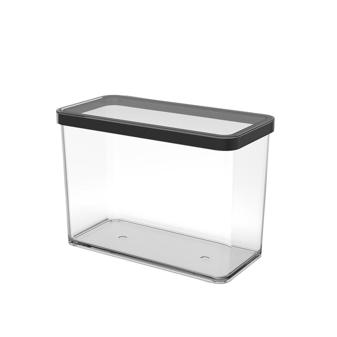 Foderbeholder til kæledyr rotho Loft - 2,1 l (transparent) billede