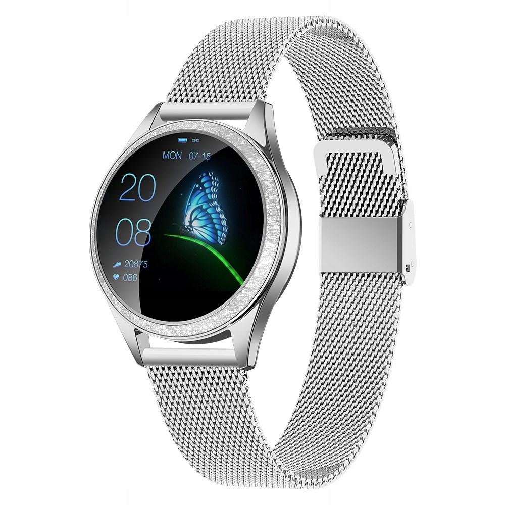 Smartwatch OROMED ORO‑SMART Crystal – sølv billede