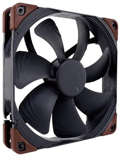 Kabinetblæser Noctua NF-A14 industrialPPC-2000 14 cm - sort/brun billede