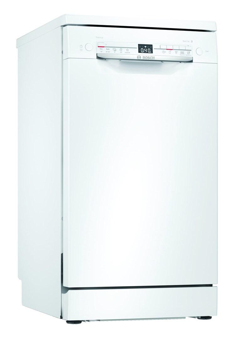 Opvaskemaskine slimline Bosch Serie 2 SPS2IKW10E – 45 cm, 9 kuverter, F billede