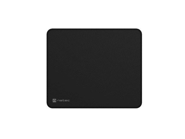 Musemåtte NATEC Colors Series Obsidian - 30 × 25 cm, sort billede