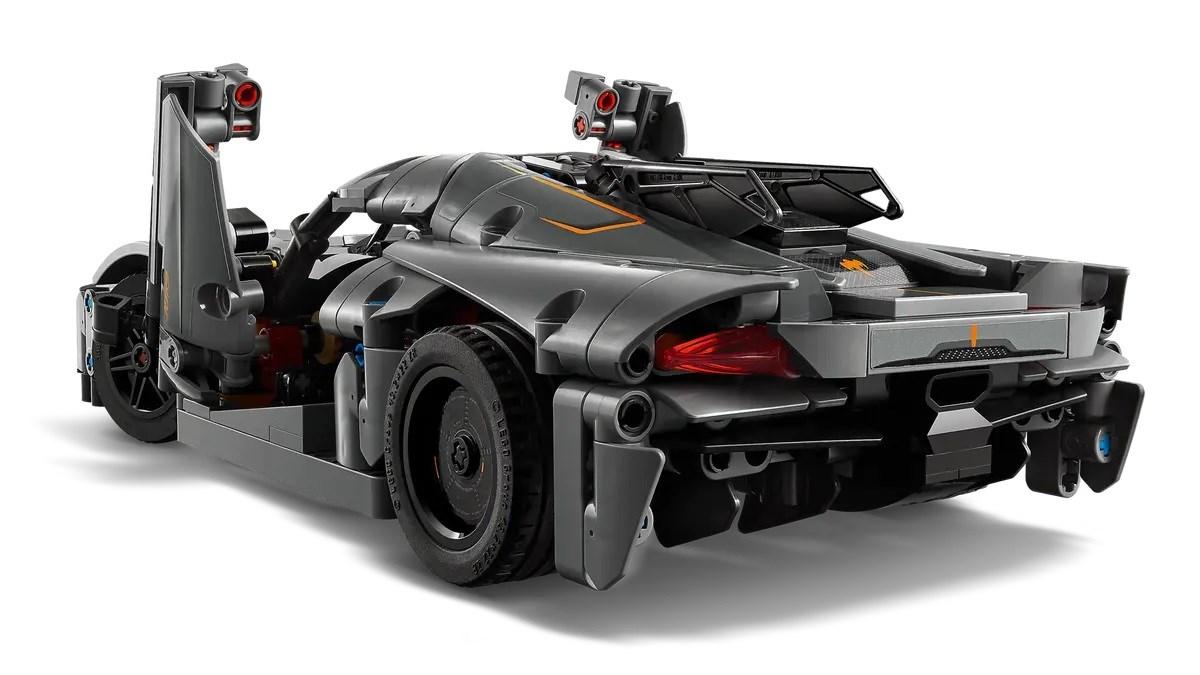 LEGO Technic Koenigsegg Jesko Absolut Hypercar - Grey (42173)