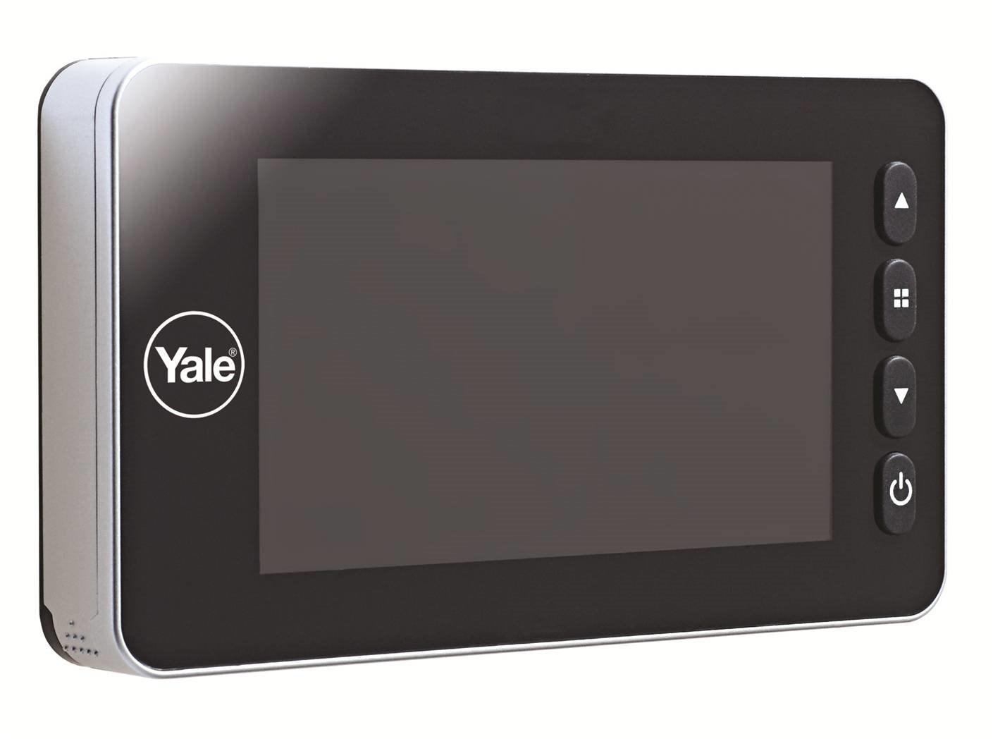 Dørspion med skærm – Yale digital dørkikkert 4,3" billede