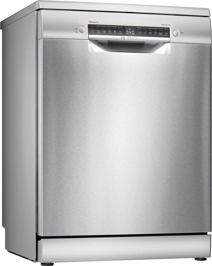 Opvaskemaskine Bosch Serie 4 SMS4EKI06E, fritstående, 60 cm, 13 kuverter, energiklasse B billede