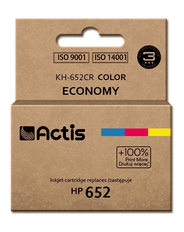 Blækpatron til HP 652 - Actis KH-652CR, farve, standard, 15 ml billede