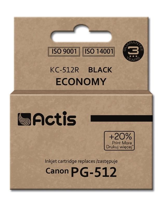 Blækpatron Actis KC-512R til Canon PG-512, sort, 15 ml billede