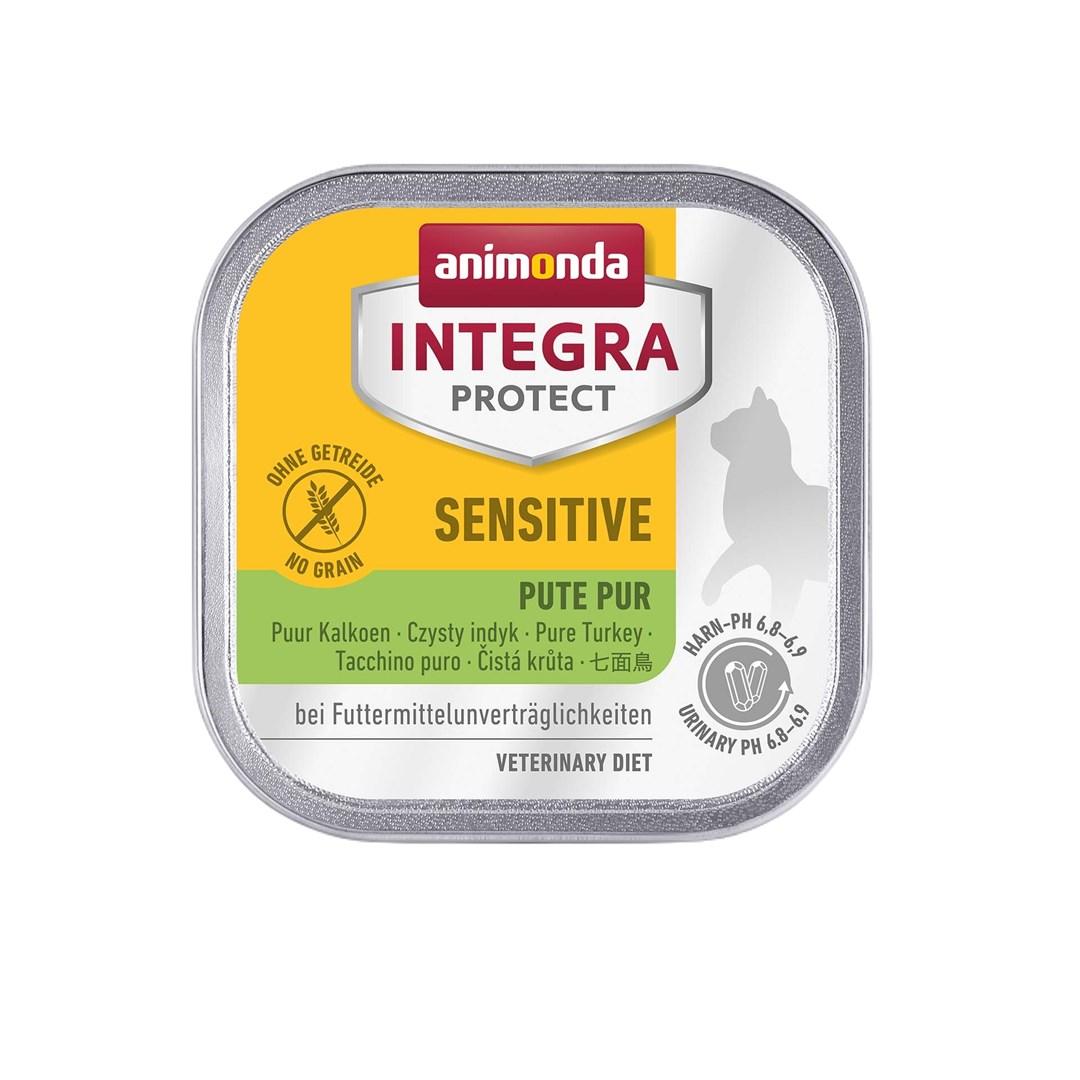 Vådfoder til kat – Animonda Integra Protect Sensitive Kalkun 100 g billede