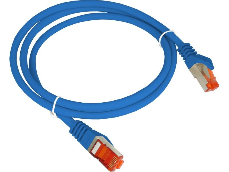 Netværkskabel Alantec Cat6 F/UTP – 0,5 m, blå billede