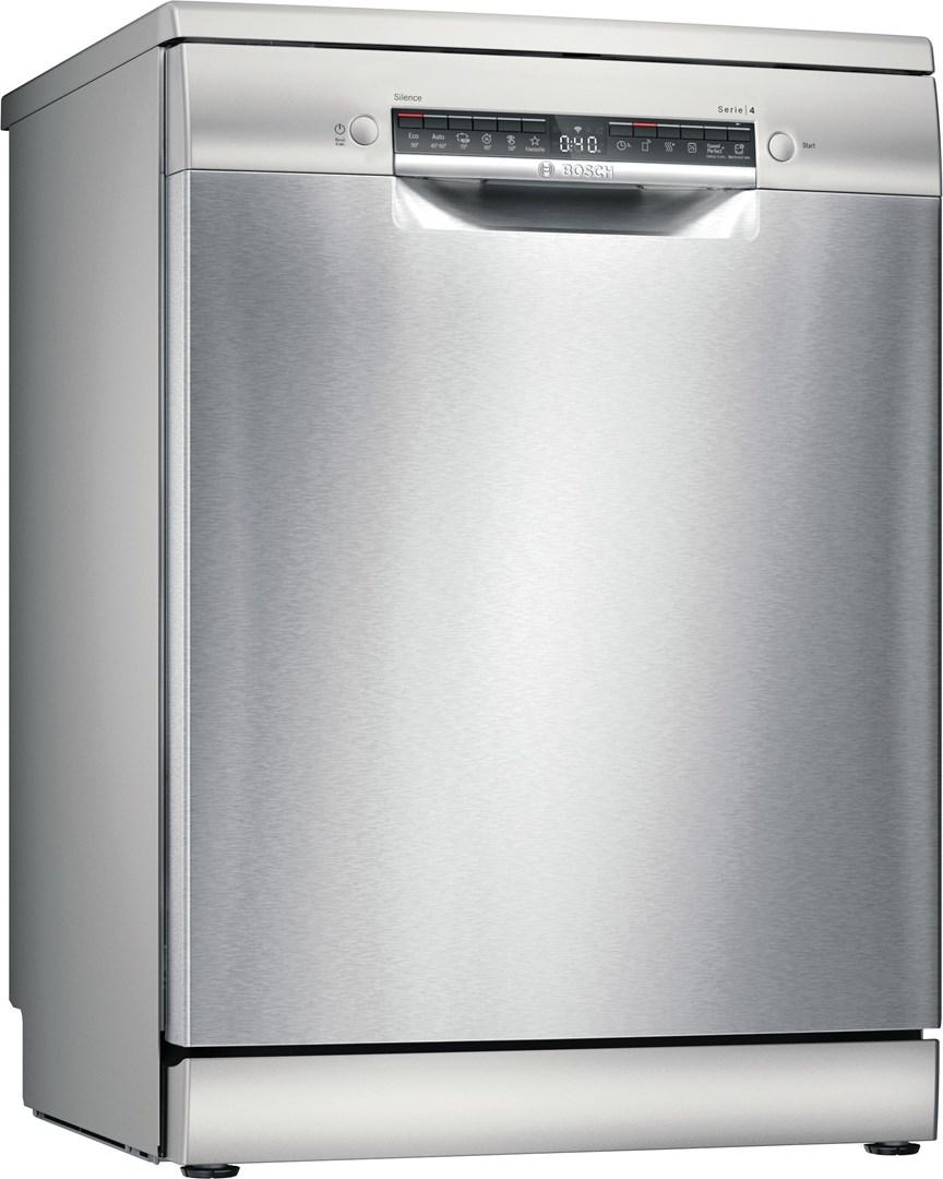 Opvaskemaskine Bosch Serie 4 SMS4HMI07E, fritstående, 60 cm, 14 kuverter, energiklasse D billede
