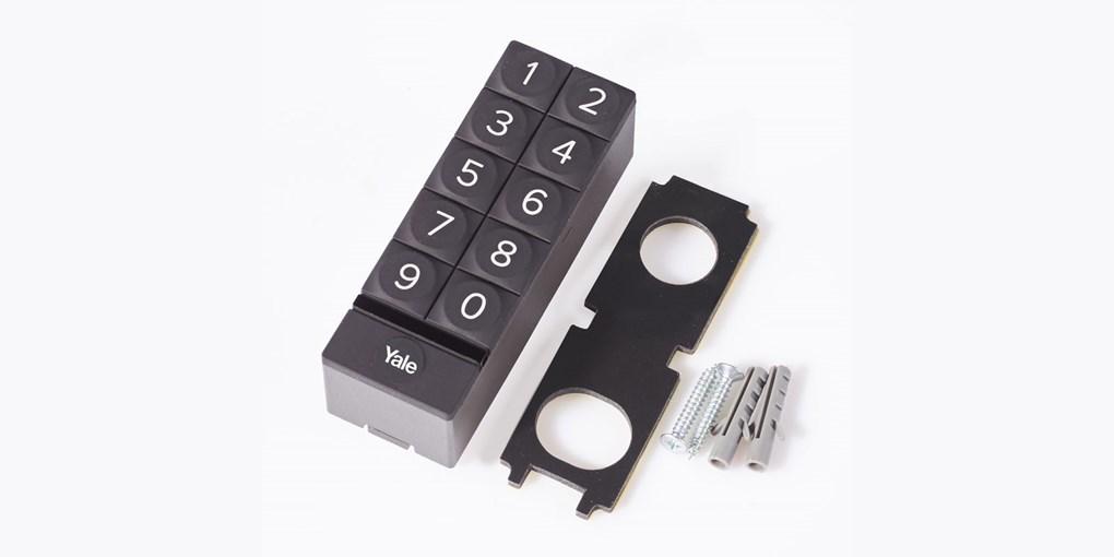 Kodelås tastatur Bluetooth - Yale, sort billede
