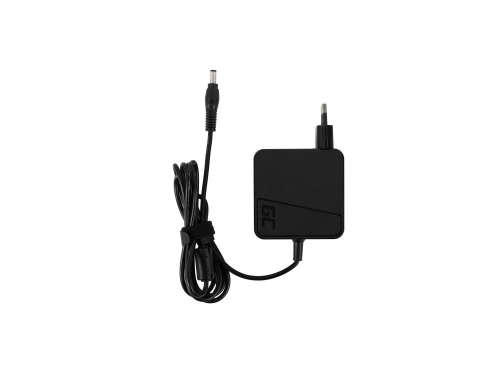 Strømforsyning til bærbar – Green Cell 65 W, 19 V, sort billede