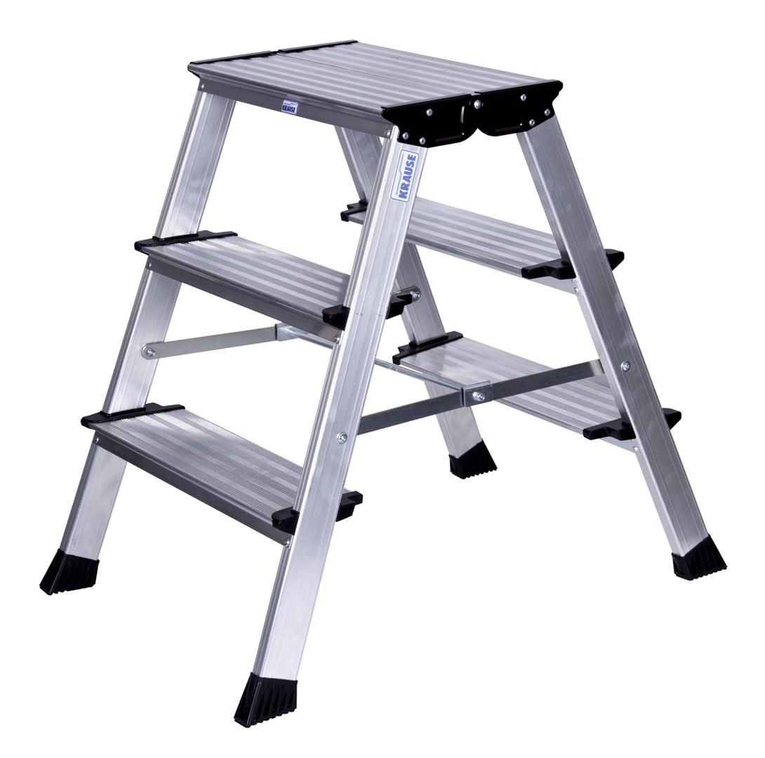 Foldestige aluminium - Krause Monto Treppo, 3 trin billede