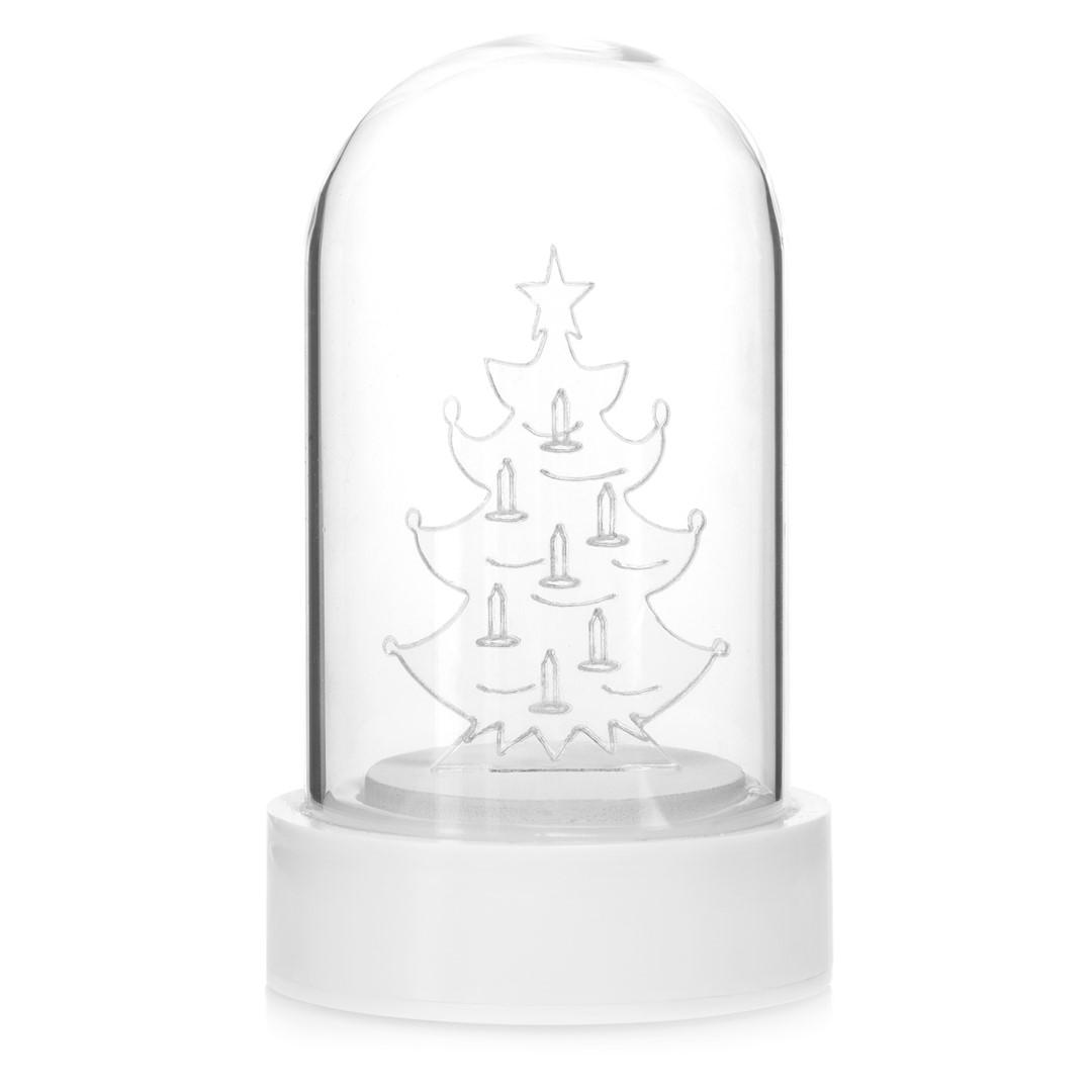 Juledekoration med LED-lys - DecoKing ILUM, hvid, klassisk, til indendørs brug billede