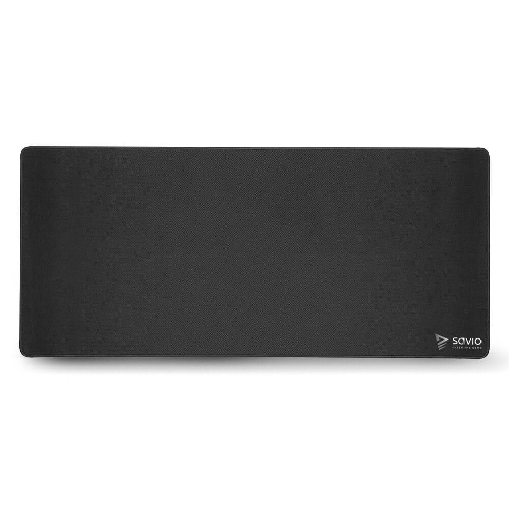 Musemåtte gaming XL 90 × 40 – Savio Black Edition Precision Control, sort billede