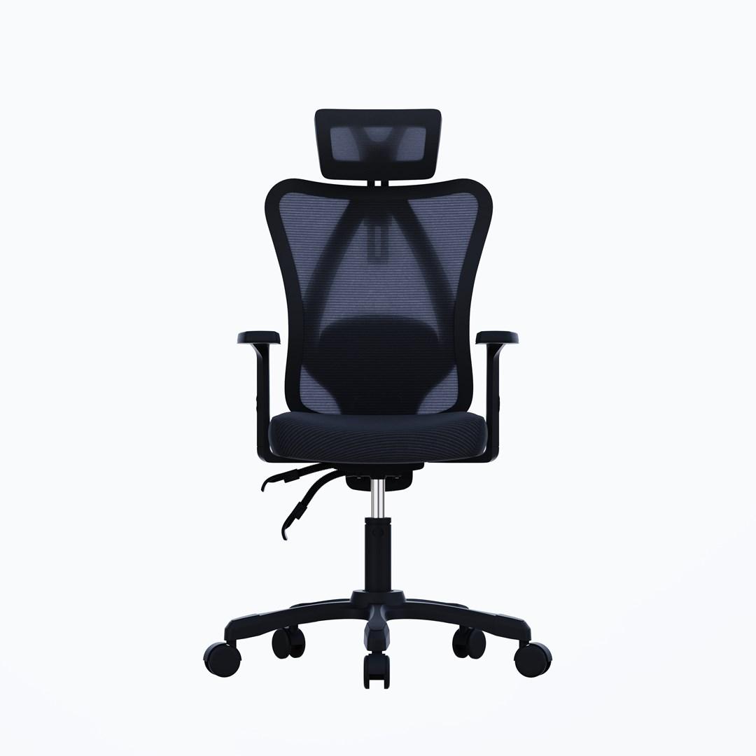 Kontorstol ergonomisk Activejet T5 – sort billede