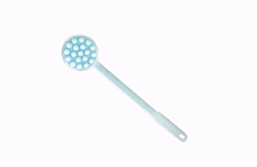 Badebørste med massagehoved - SUNDO, mint billede