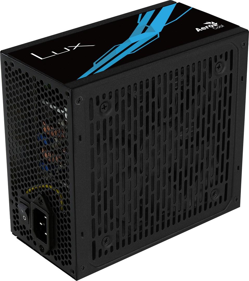 Strømforsyning til PC - Aerocool LUX 850W, 80 Plus Bronze, 230 V, sort billede