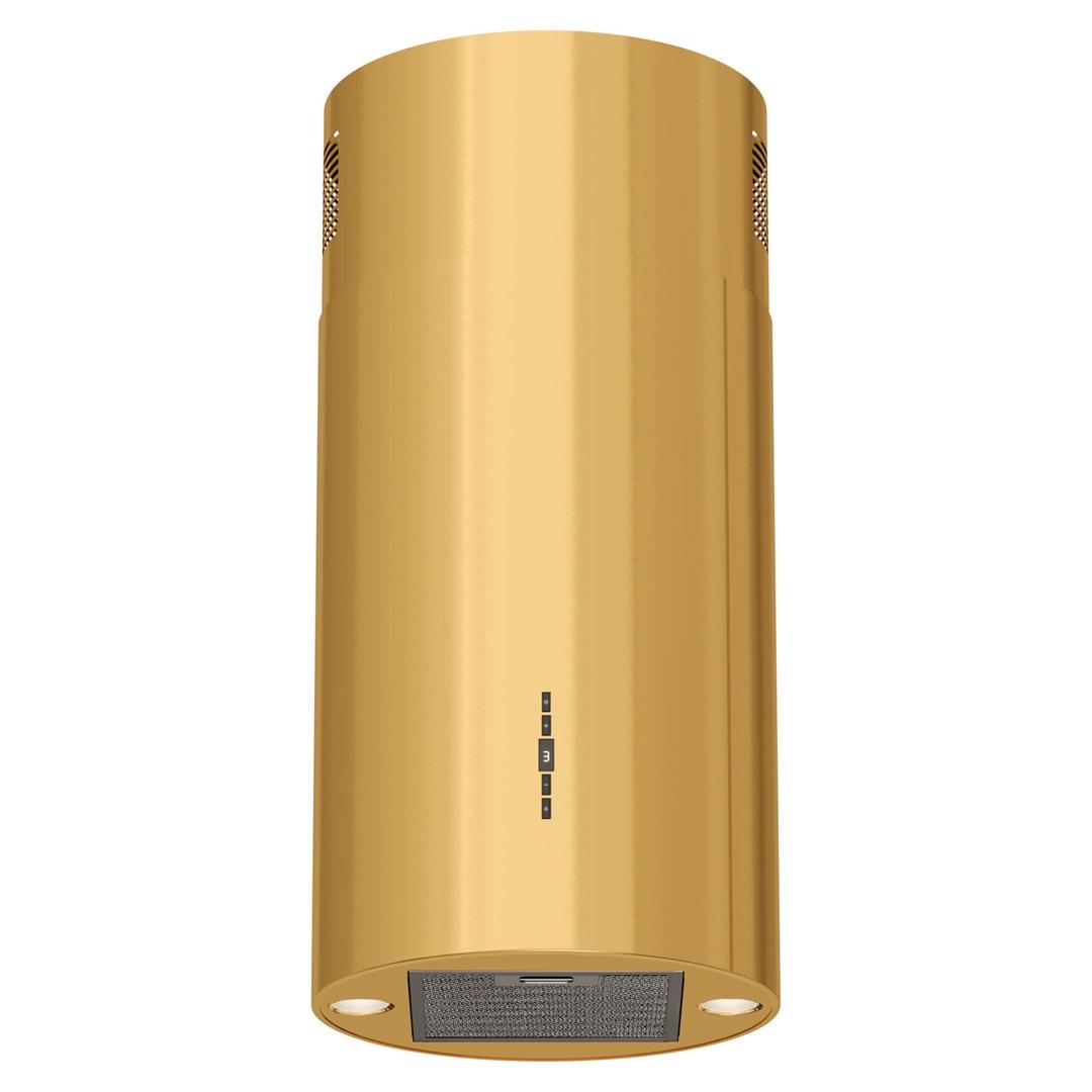 Emhætte loft/ø - MAAN Elba 2, Ø31 cm, guld billede