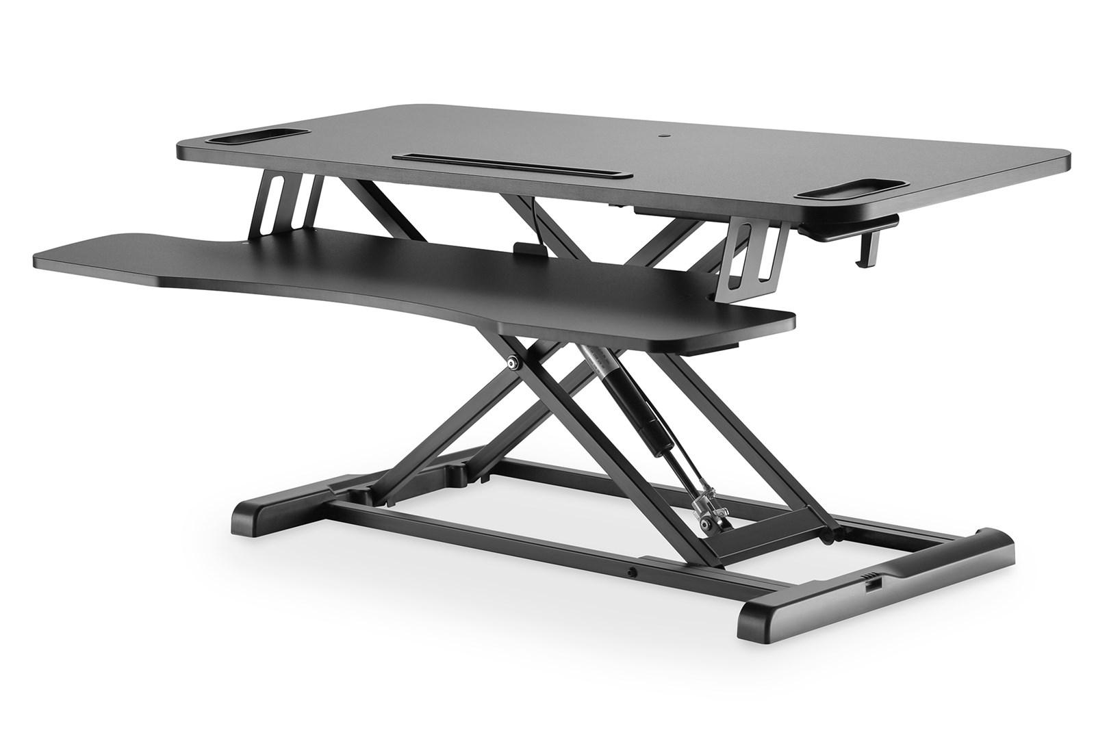 Hæve-sænke bordforhøjer DIGITUS Ergonomic Workspace Riser - sort billede