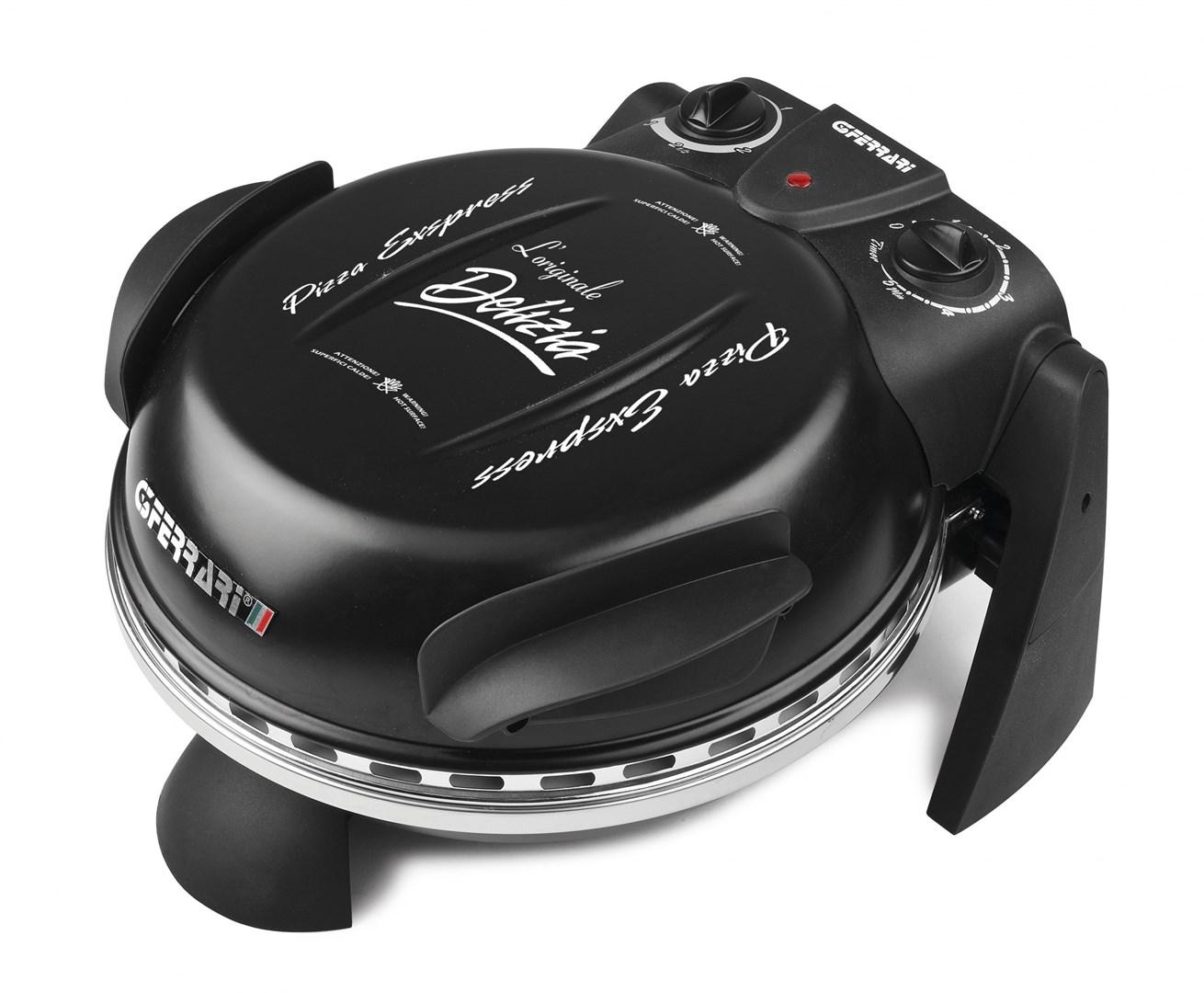 Pizzaovn - G3FERRARI Delizia, elektrisk 1.200 W, sort
