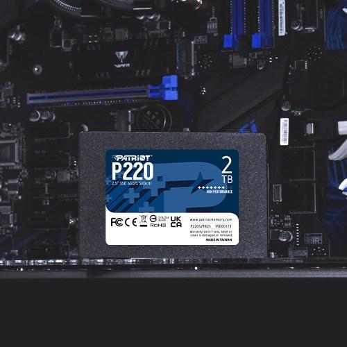 SSD 2,5" Patriot Memory P220 2 TB SATA III billede