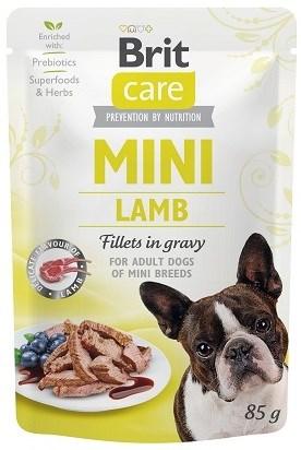 Hundefoder vådfoder Brit Care Mini Lamb – 85 g billede