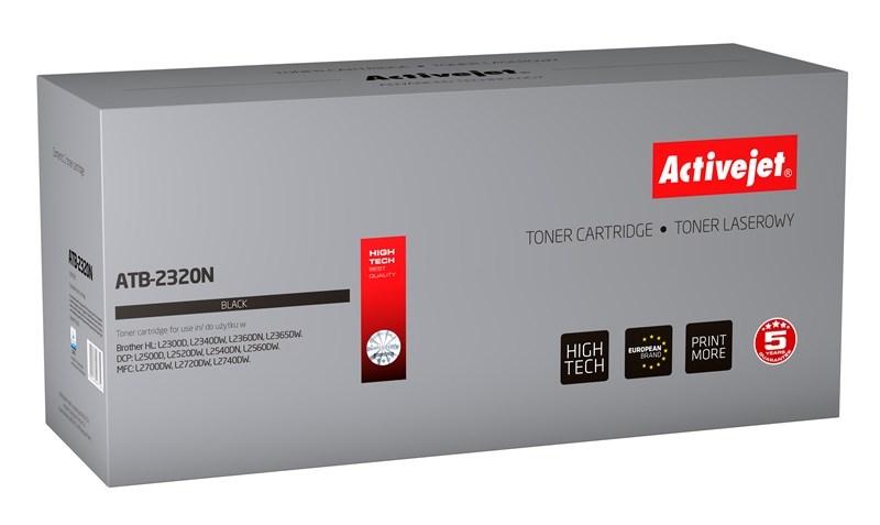 Toner til Brother – Activejet ATB-2320N, sort, 2.600 sider billede