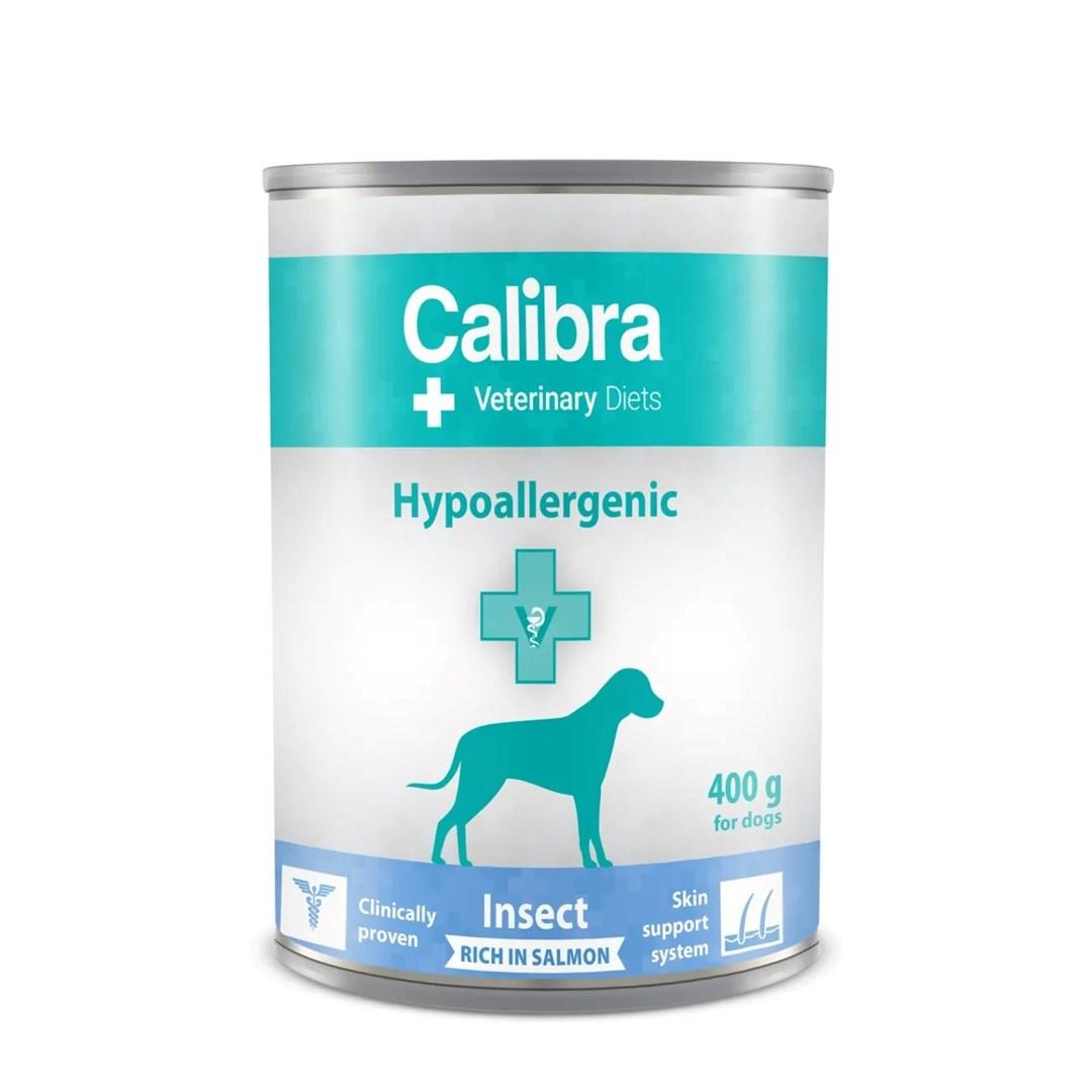 Hundefoder vådfoder Calibra Veterinary Diets Hypoallergenic Insect & Salmon 400 g billede