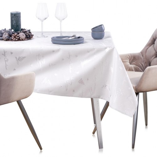 Juledug hvid 140×280 - Christmas Eve fra AmeliaHome