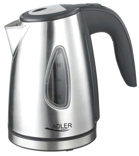 Elkedel Adler AD 1203 – 1,0 l, sølv, 1.630 W billede