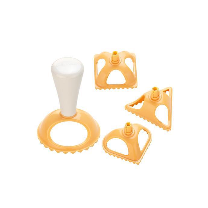 Pastastempel sæt Tescoma Delicia - gul, plast billede