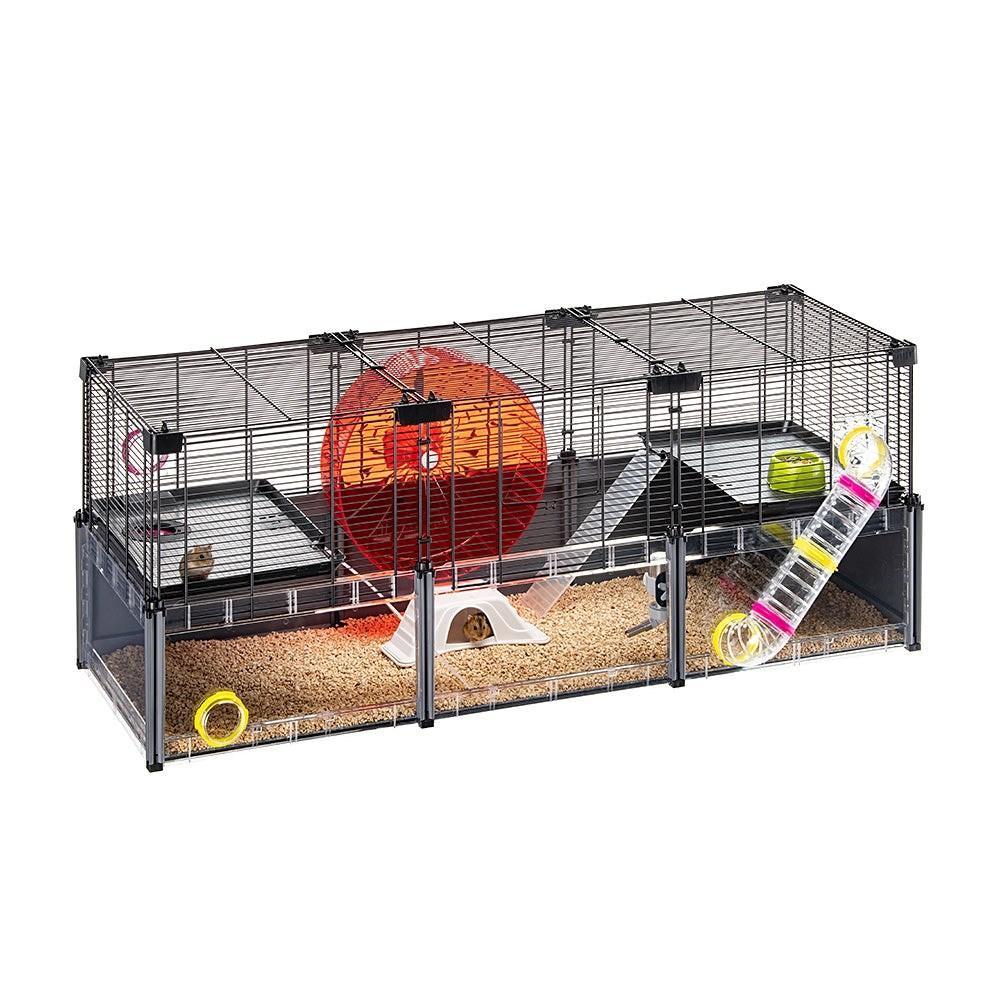 Hamsterbur FERPLAST Multipla Large - 107,5 × 37,5 × 42 cm billede