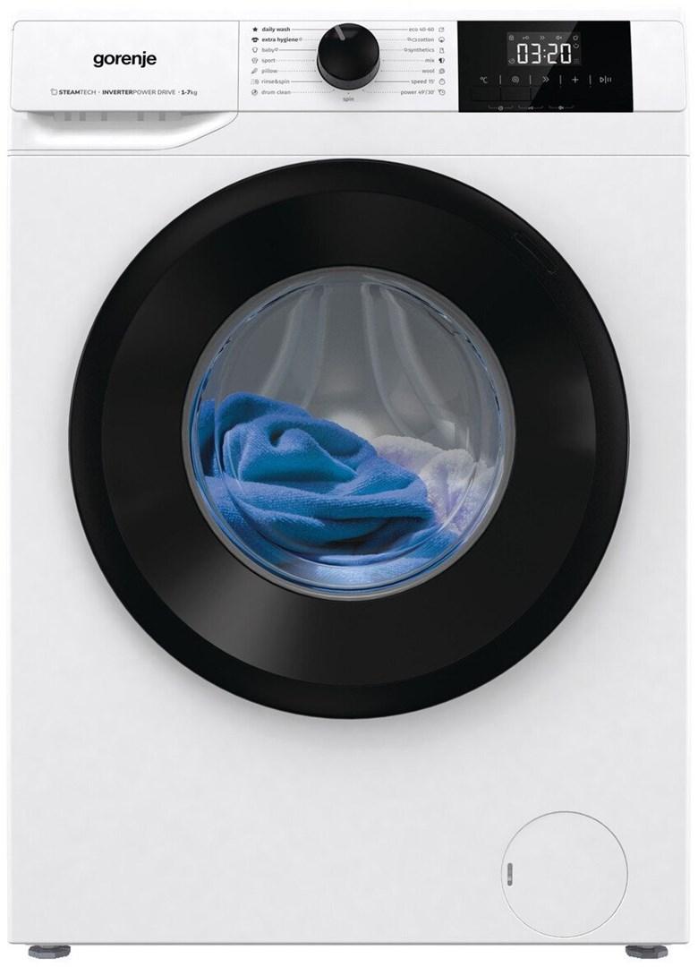 Vaskemaskine frontbetjent Gorenje 7 kg - W3NGPI72SBS/PL billede