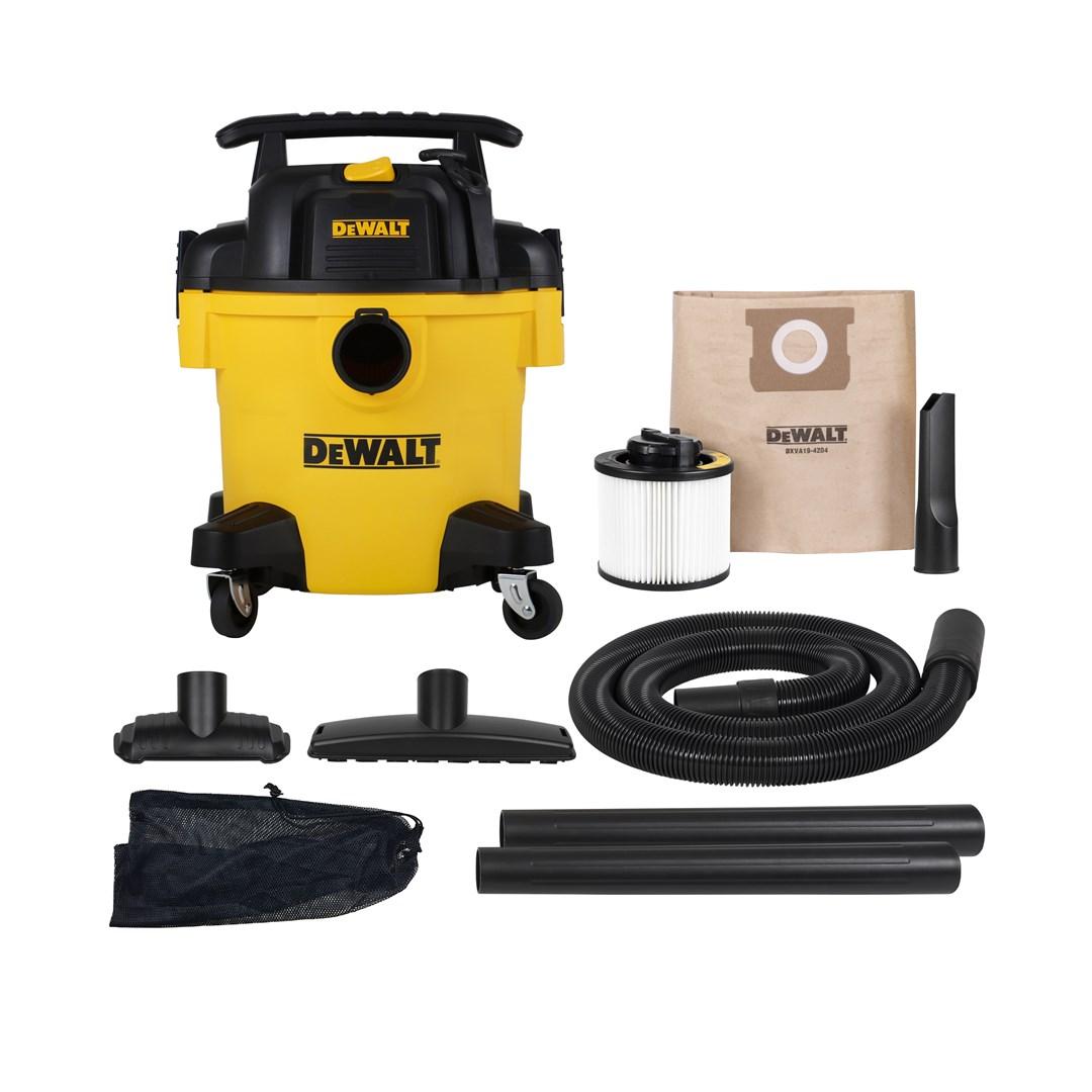 DeWALT AT-DXV20P våd-/tørstøvsuger 20 l med blæsefunktion, HEPA-filter og 3 m kabel