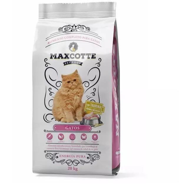 Kattemad tørfoder MAXCOTTE – 20 kg billede