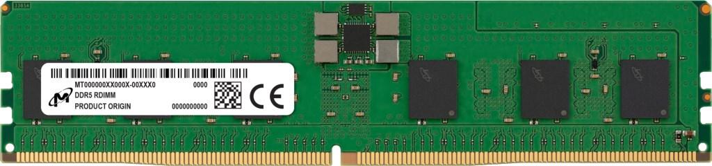 DDR5 RAM Micron 16 GB 5600 MHz RDIMM 1Rx8 CL46 billede
