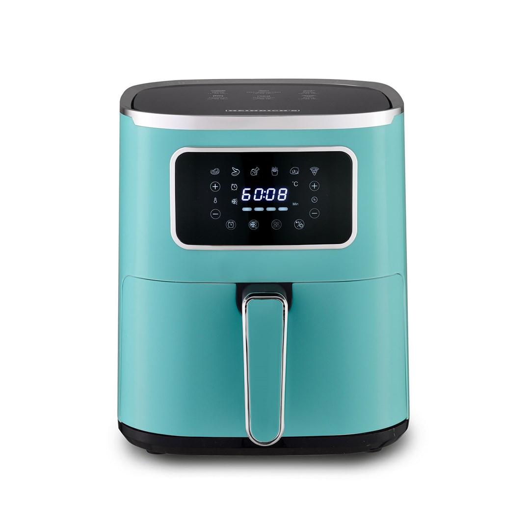 Airfryer HEINRICH'S HFR 8216 - 5,0 l, 1.450 W, grøn billede