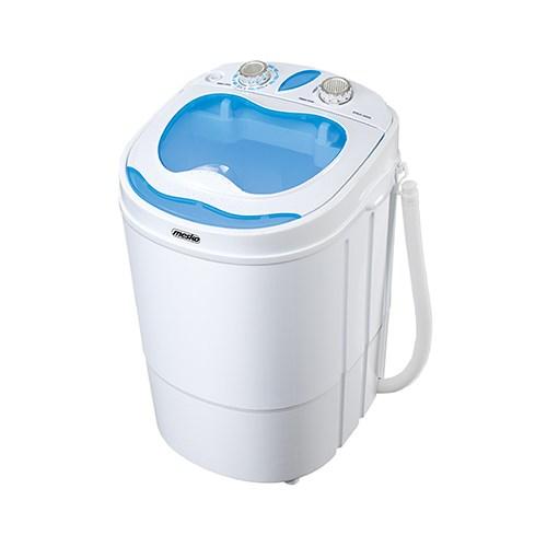Vaskemaskine topbetjent 3 kg - Adler Mesko MS 8053, blå/hvid billede