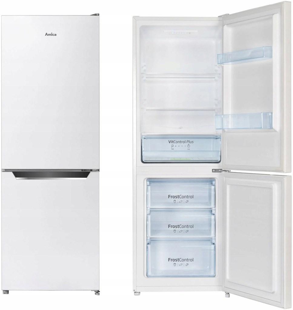 Kølefryseskab Amica FK2425.4UNT(E), fritstående, 153+74 l, hvid billede
