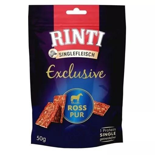 Hundegodbidder RINTI Singlefleisch Exclusive Hest 50 g billede